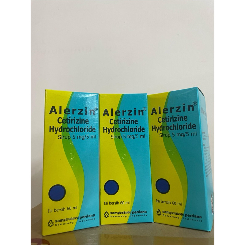ALERZIN SIRUP 60 ML - Cetirizine Sirup