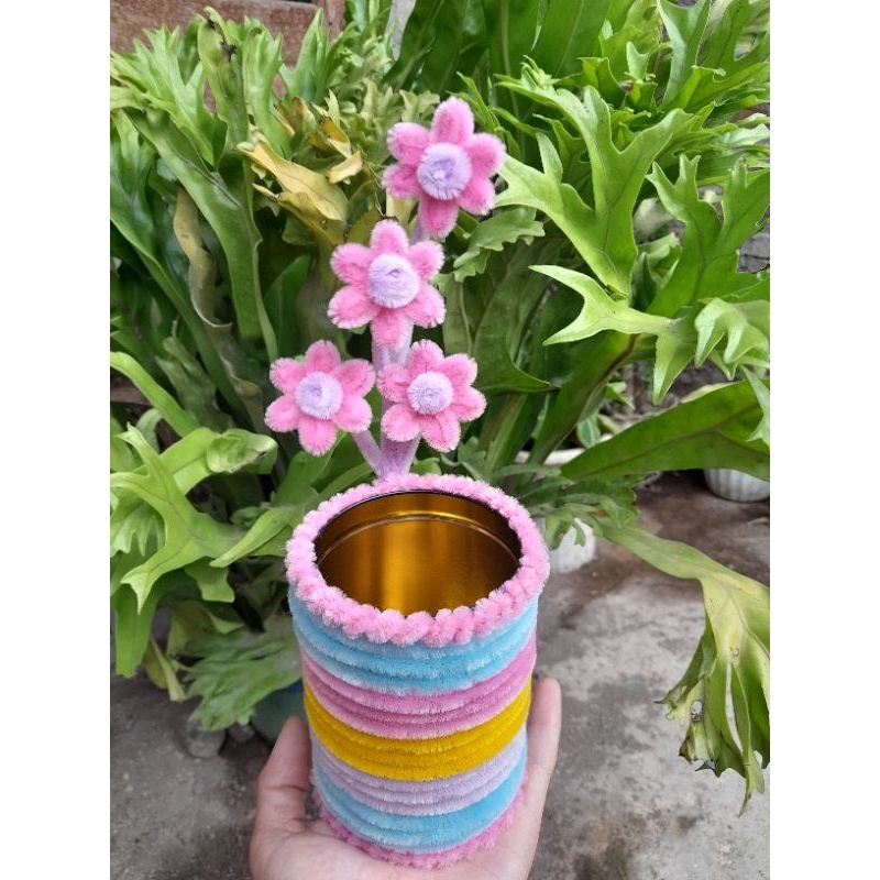 

tempat pensil / tempat serbaguna kawat bulu / dekorasi lebaran