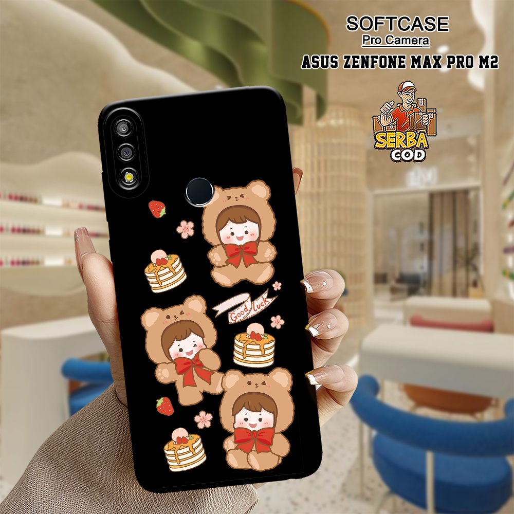 Migun Case - Case Asus Zenfone Max Pro M2 - Motif Kartun - Casing Asus Zenfone Max Pro M2- Softcase 