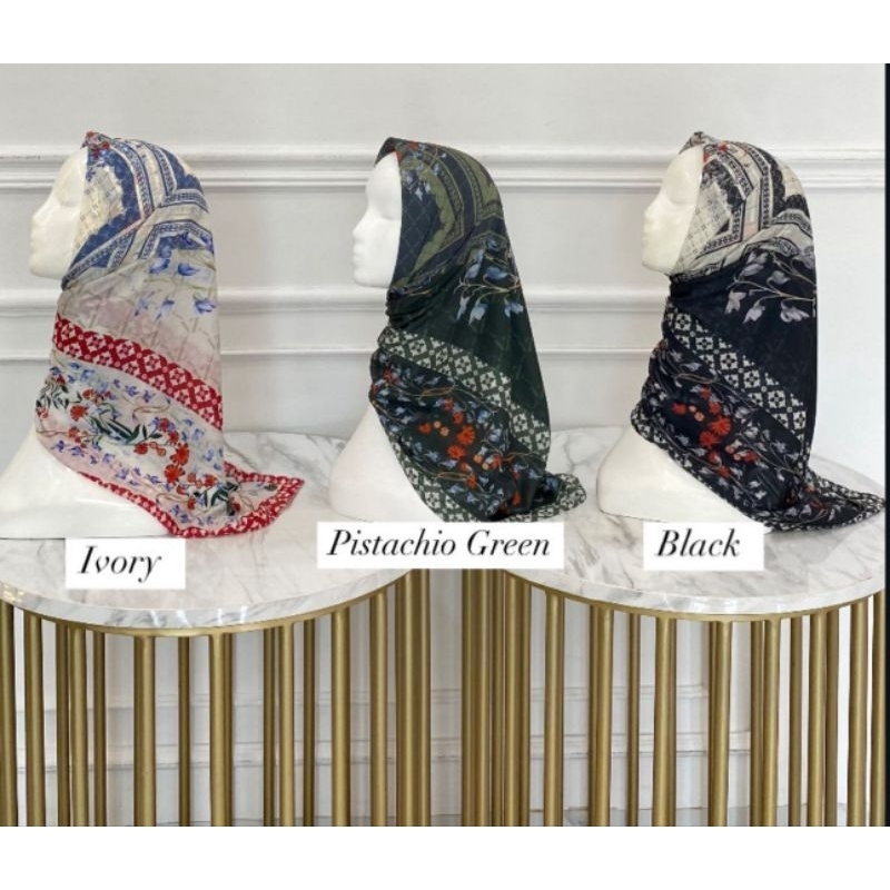 VZ LINEAGE MONOGRAM SCARF