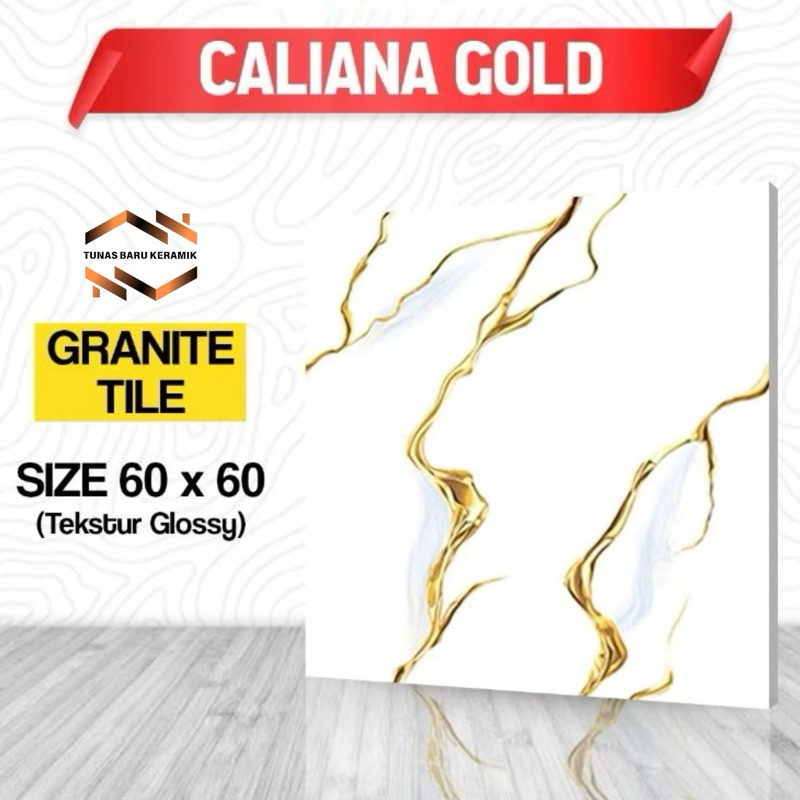 Granit 60x60 Arna Caliana Gold | Glazed Polished