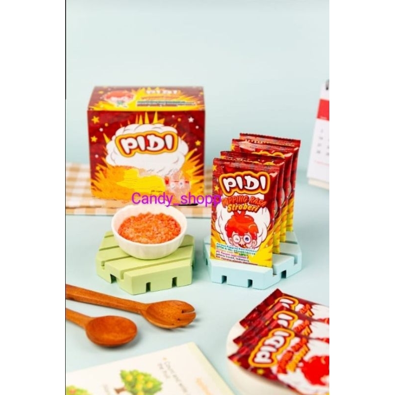 

permen pidi pletokan popping rasa stroberi isi 30 pcs