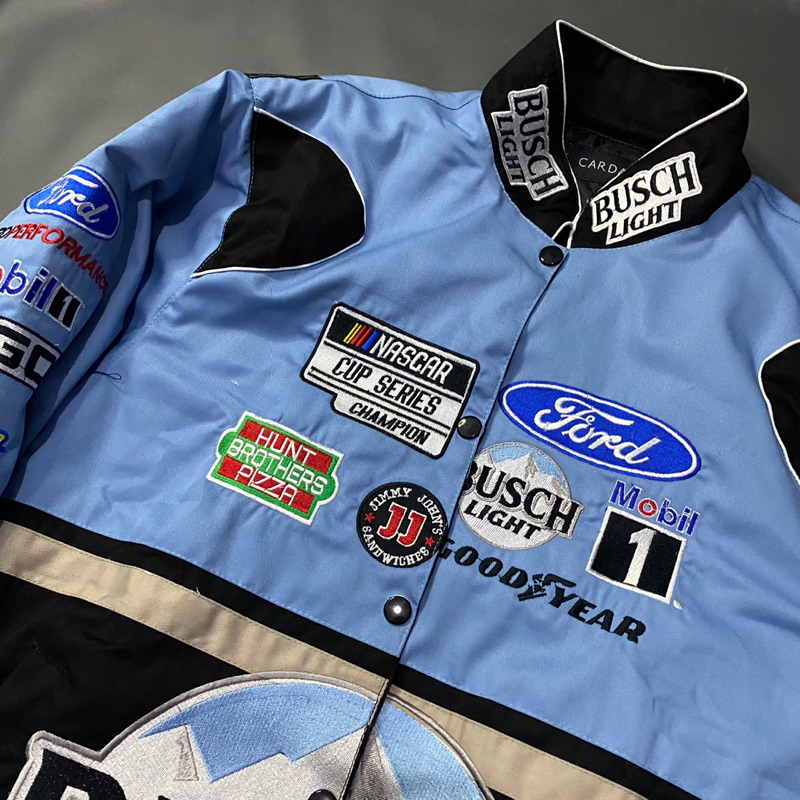RACING JACKET F1 BUSCH LIGHT - NASCAR JACKET F1 ORIGINAL