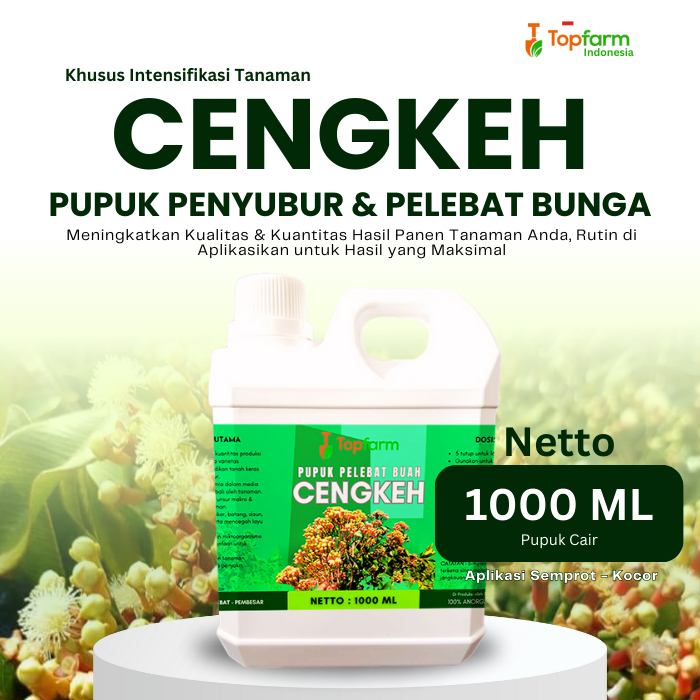 Pupuk Booster Pelebat Bunga Cengkeh / Pupuk Pohon Cengkeh / Pupuk Kembang Cengkeh / Pupuk Pelebat Bu