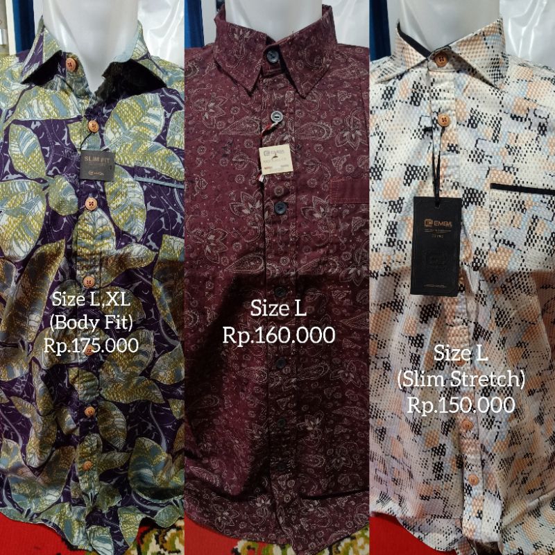 Kemeja Emba Casual dan Classic OriginaL