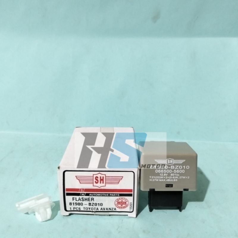 RELAY FLASHER SEIN MOBIL TOYOTA AVANZA XENIA RUSH TERIOS GRANDMAX LUXIO AGYA AYLA VIOS YARIS INNOVA 