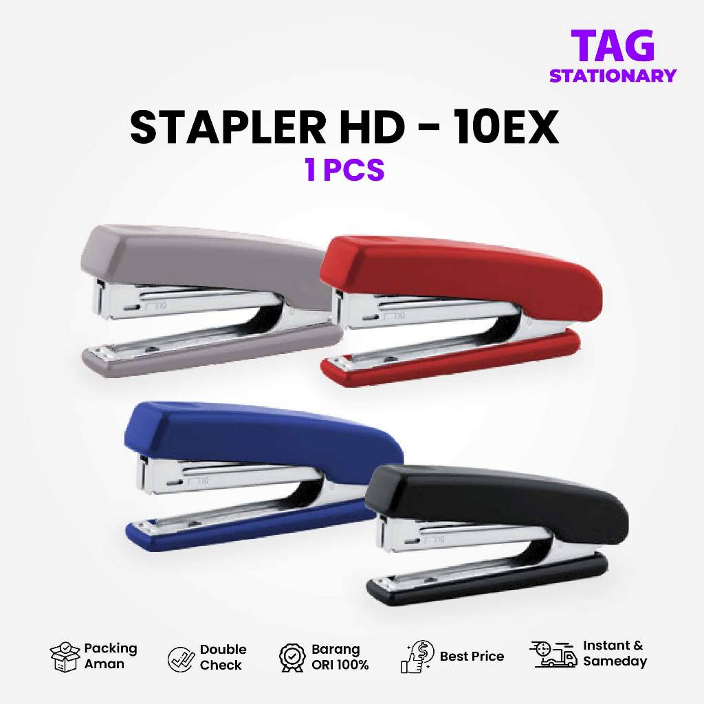 

GREEBEL Stapler Stepler Jepretan HD-10EX (PCS) / Timur Agung Grosir