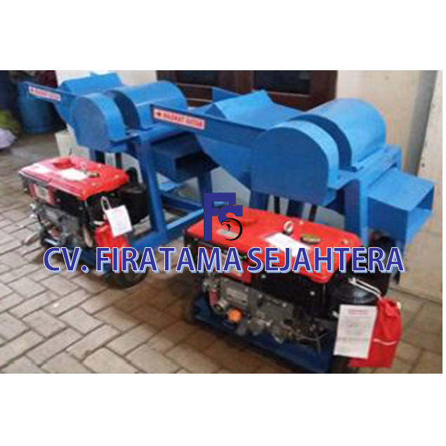 Mesin Chopper Rumput dengan Penggerak Motor Diesel 7-8 PK Merk Jiangfa/Jiangfung