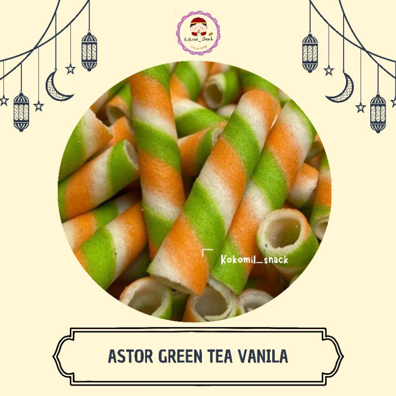 

ASTOR Green Tea Vanila kemasan 500gr