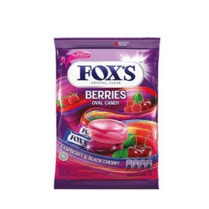 

FOX BERRIES OVAL CANDY 1 ZAK ISI 50 BUTIR