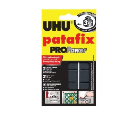 UHU PATAFIX PROPOWER | UHU PATAFIX PRO POWER 3.0 KG/21 PADS | M21 STATIONERY