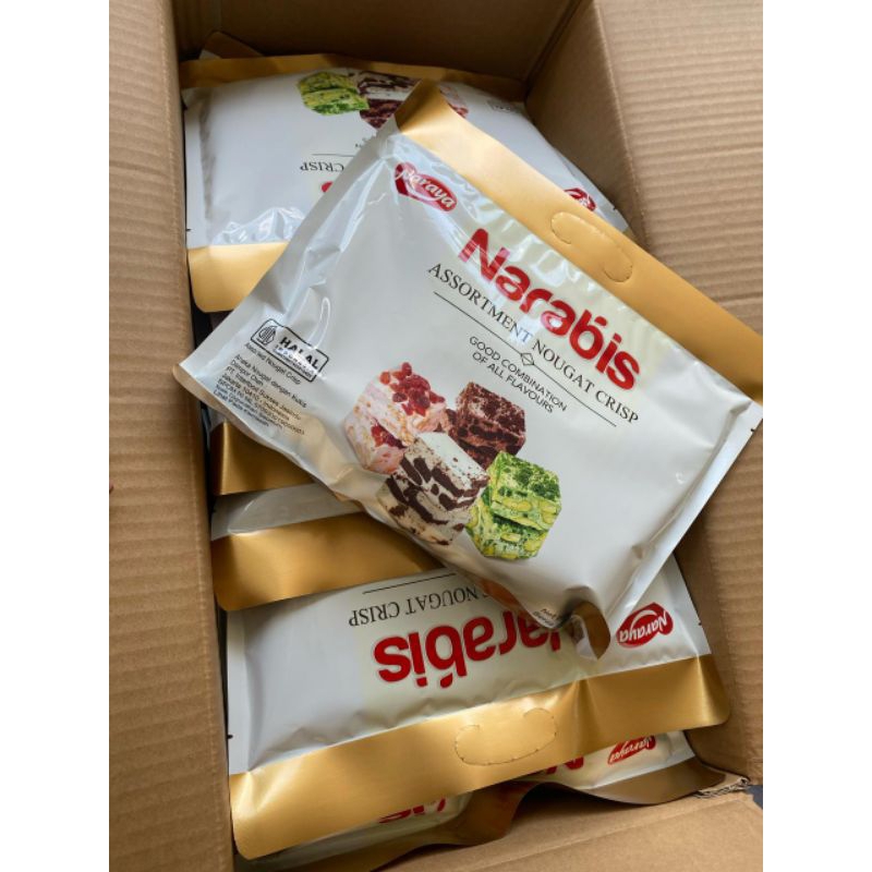

Narabis Assortment Nougat Crisp