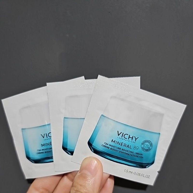 Vichy Mineral 89 Moisture Boosting Cream 3x1,5ml