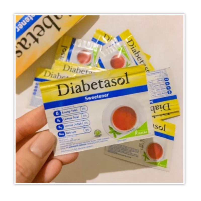 

Diabetasol Sweetener 1 sachet 1,5 gr Gula Diabetes