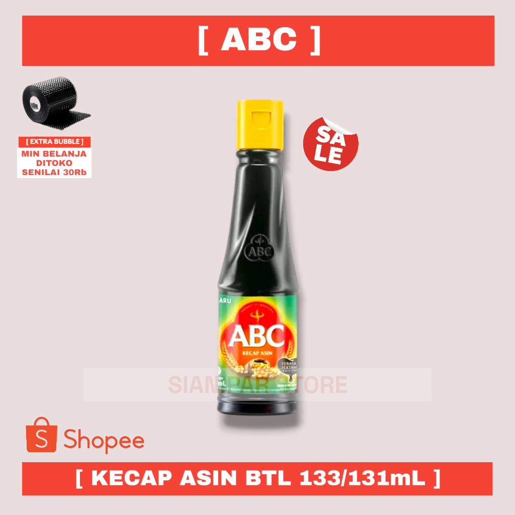 

ABC KECAP ASIN BTL 133/131mL