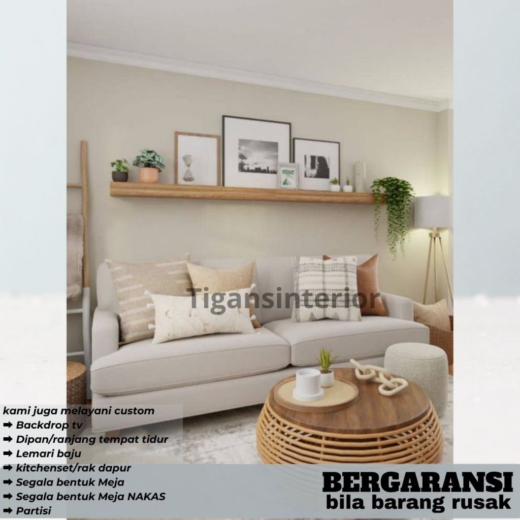 Rak Ambalan Dinding Tempel