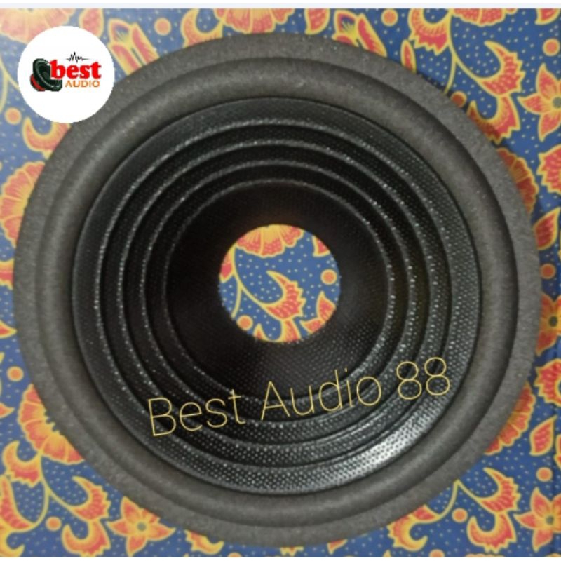 Daun kertas speaker 6inch 6 inch Woofer spon garis coating voice coil 38.5mm tinggi 3cm