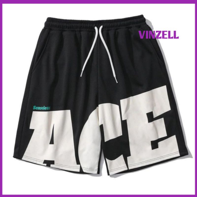 Celana Pendek Santai Pria Sporty MOTIF AWE Bigsize allsize M L XL 2XL 3XL 4XL 5XL CELANA PENDEK KORE