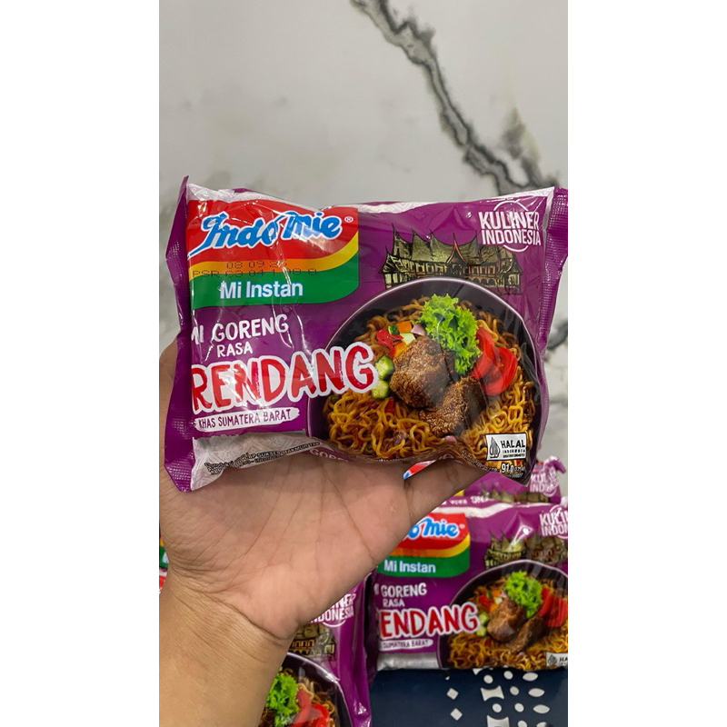 

Mie Instan Indomie Goreng Rasa Rendang (10pcs)