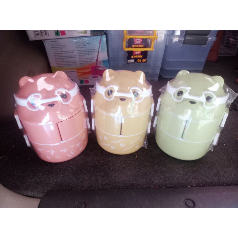 BEST DEALS TERBARU RANTANG SEKAT PANDA LOVENIA/RANTANG SUSUN 3 DAN 4 CANTIK