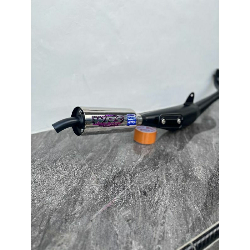 Knalpot Fiz R F1zr Force 1 standar racing original WRS EXHAUST Suara garing kemrincing bahan  tebal