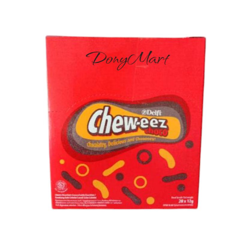 

Delfi Chew-eez Box Netto 20 Pcs x 12 Gr Cemilan Anak
