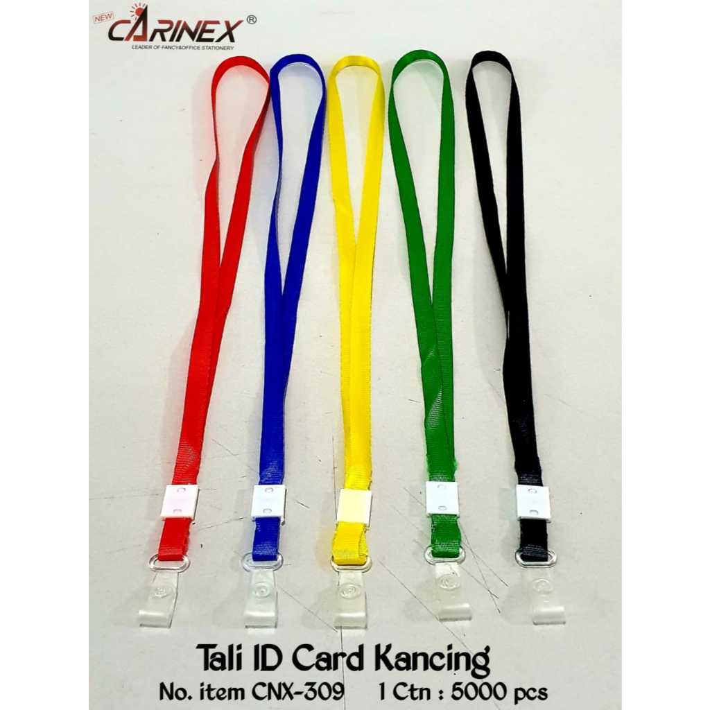 

(1 Pcs) Tali ID Card Lanyard 1cm Avion Kantong Plastik / Gantungan ID Card / Tali Badge Name Card Avion