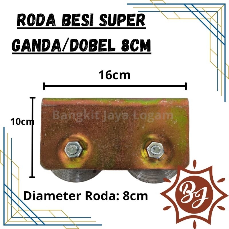 Nimira_Amira Roda Pagar Besi Super Ganda Dobel // Roda Besi Ganda // Roda Ganda// Roda Besi Dobel