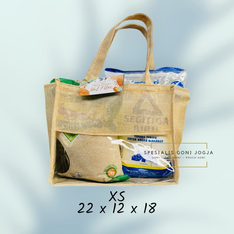 Tas Hampers Goni Mika XS/Tas Goni/Tas Hampers/Tas Goni Murah