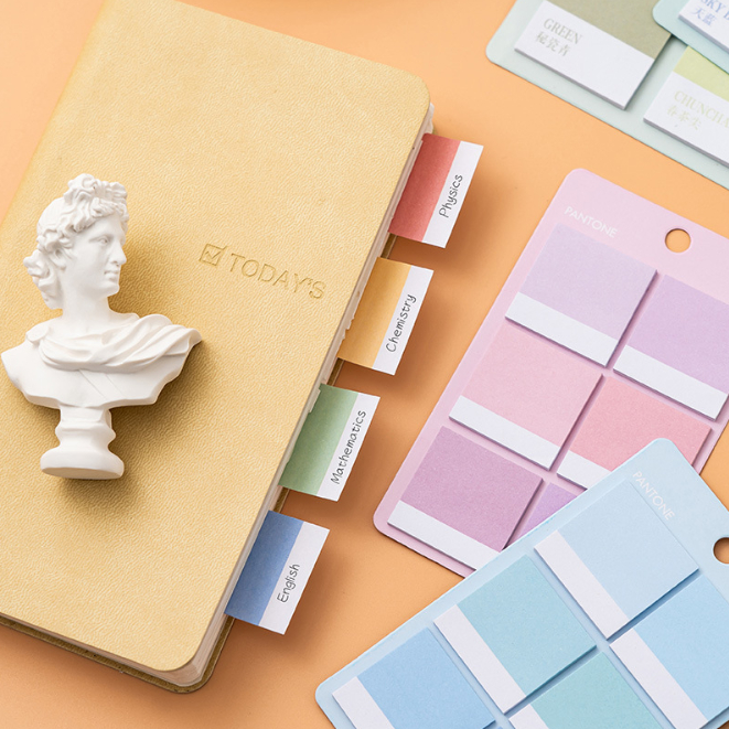 

Pantone Sticky Note Kertas Colorfull Warna Pastel 120 lembar