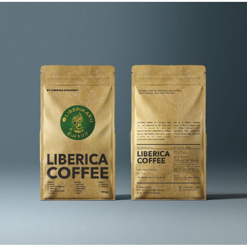 

1kg Kopi Liberika Natural (Roastbeans/Biji Matang)