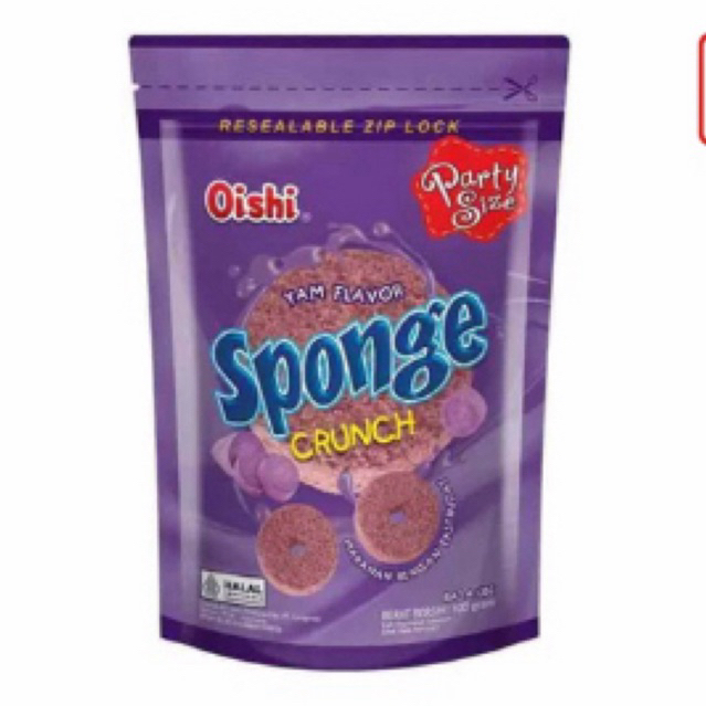 

OISHI SPONGE CRUNCH UBI 100GR