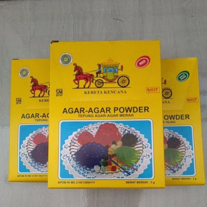 

AGAR-AGAR POWDER KERETA KENCANA ECER