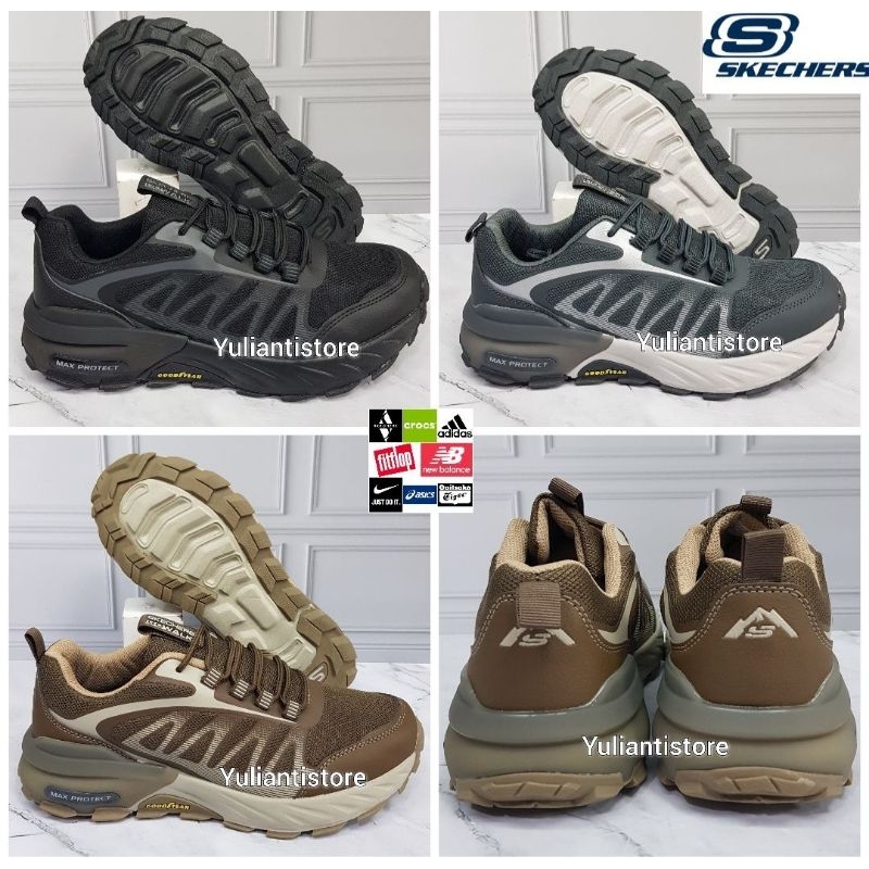 SEPATU SKECHERS MAX PROTECT FAST TRACK X GOOD YEAR