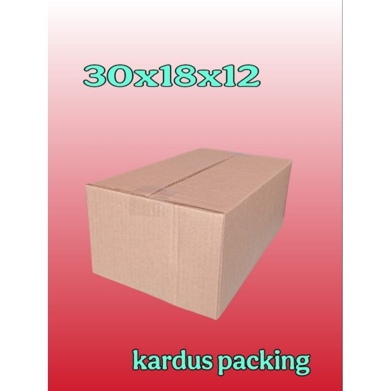 

kardus packing UK 30x18x12 kardus besar kardus kecil