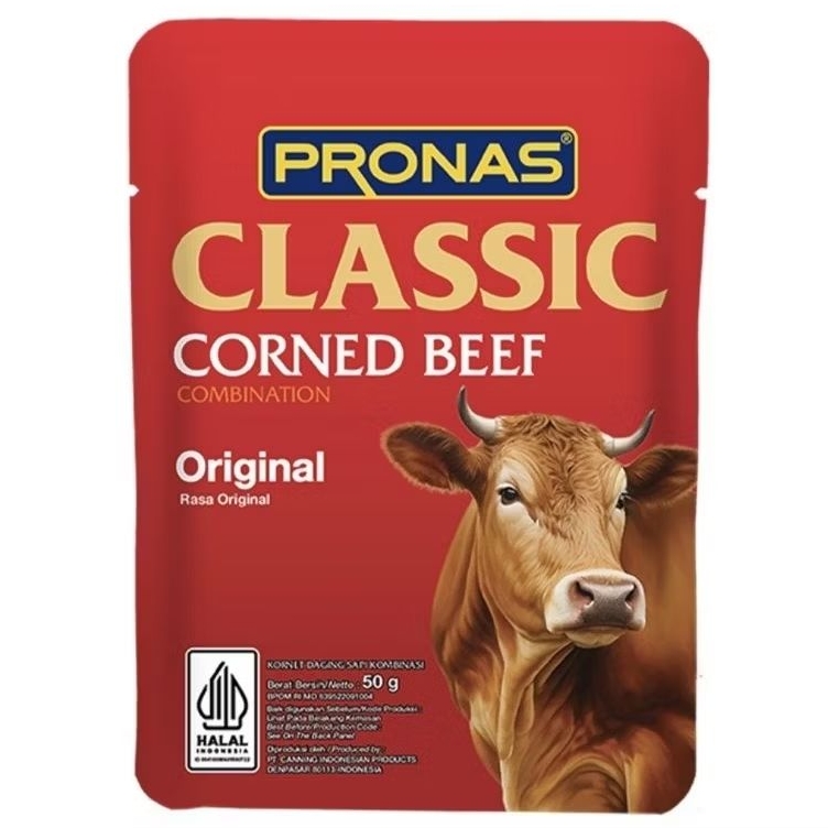 

Pronas Kornet Daging Klasik 50 g