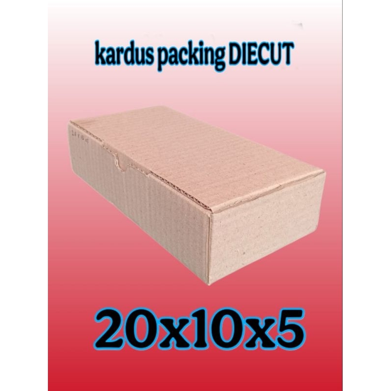 

kardus packing diecut 20x10x5 kardus besar kardus kecil