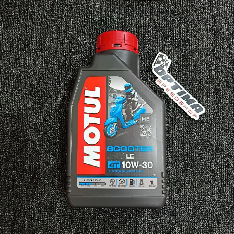 Oli Mesin Motor Matic Motul Scooter LE 4T 10W-30 1 Liter