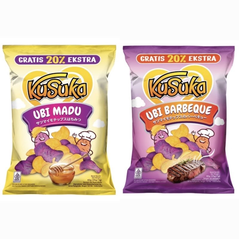 

KuSuka Keripik Ubi Makanan Ringan Snack 42 g