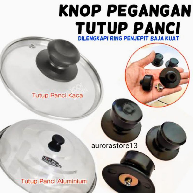 Pegangan Tutup Panci Ring Baut/ Knob Tutup Panci/ Pegangan Tutup Panci
