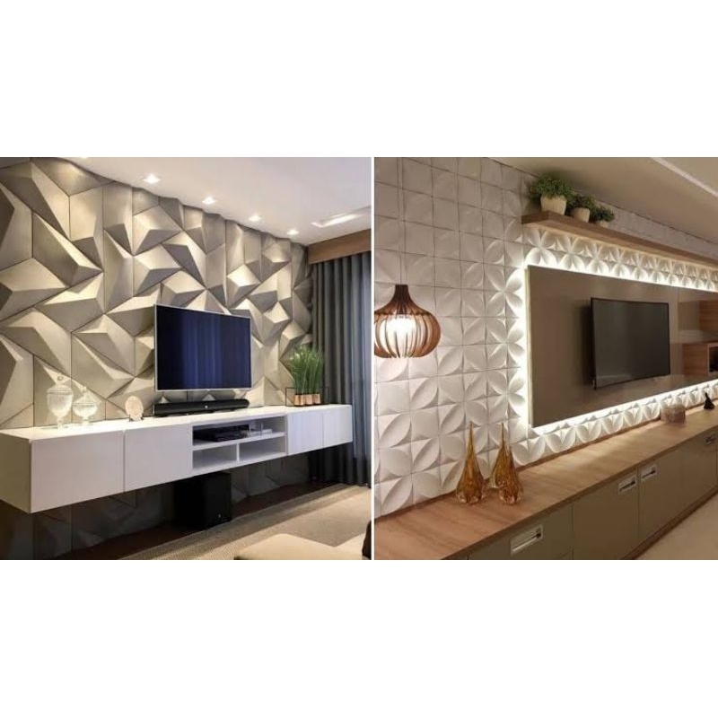 Jasa Pasang Renovasi Plafon Gypsum 3D/ Partisi 3D Rumah/Kantor/Gedung