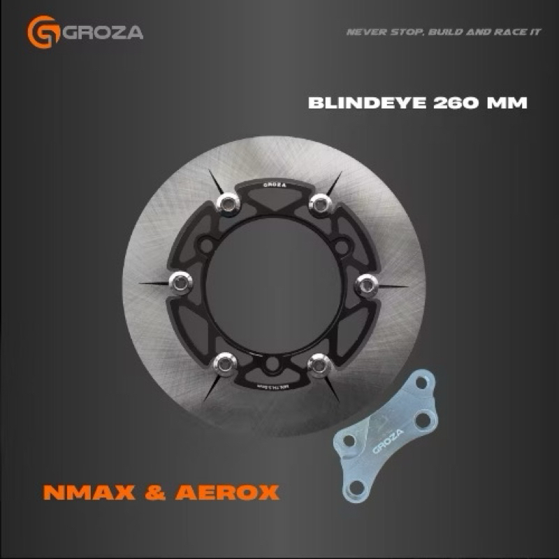 Disk Brake Piringan Cakram Floating 260 Nmax Old New Aerox Old New Blind Eye