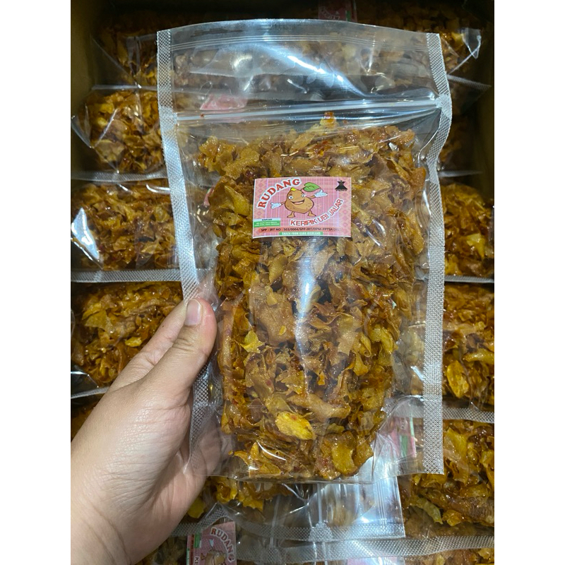 

Kripik Rudang ubi jalar pedas manis