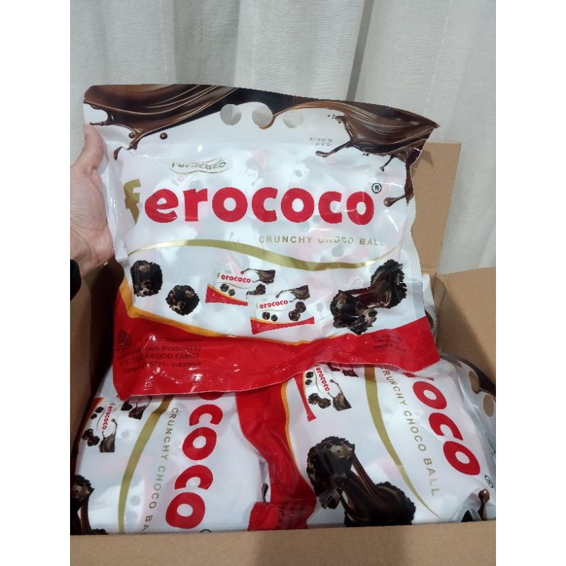 

(ECERAN) Ferococo Crunchy Choco Ball Snack Cokelat Halal