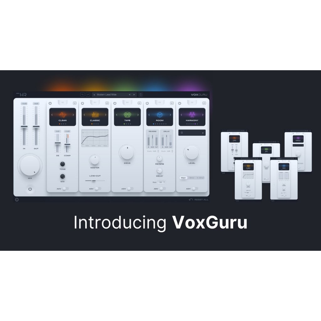 VoxGuru VST3 Plugin THR Efek Audio Vokal Berkualitas
