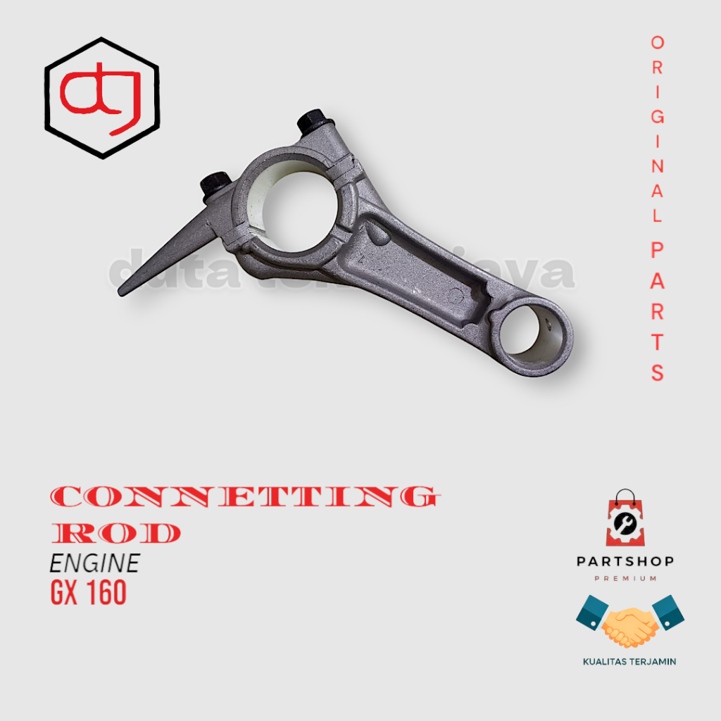 CONNECTING ROD CONROD GX160 STANG SEHER STANG PISTON ENGINE MESIN PENGGERAK GX160