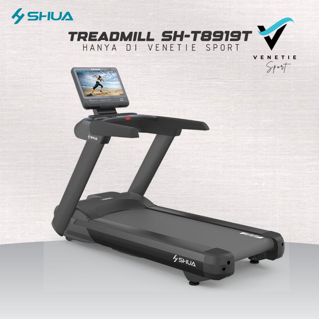 Treadmill Commercial 6HP/AC SHUA SH-T8919T Touchsreen