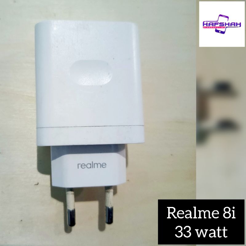 Charger Cas Ori copotan Realme 8i 33 watt