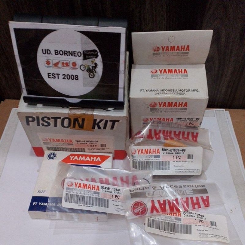 PISTON KIT SCORPIO (5BP) YAMAHA ORI OS: 50