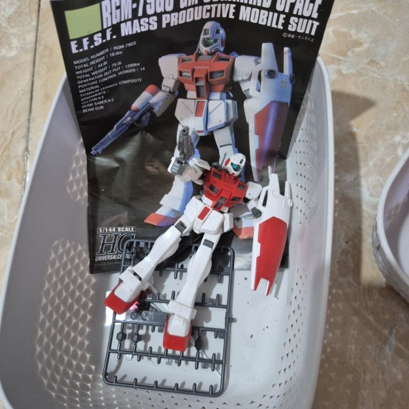hg 144 gundam gm command space second